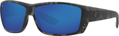 Очки поляризационные Costa Tuna Alley 580G -Ocearch Matte Tiger Shark/Blue Mirror 580G (6723/6638)